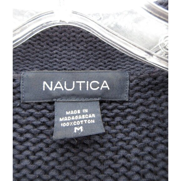 Nautica Sweater Medium Roll Neck Nautical Sail Colorblock Pullover - Picture 9 of 10